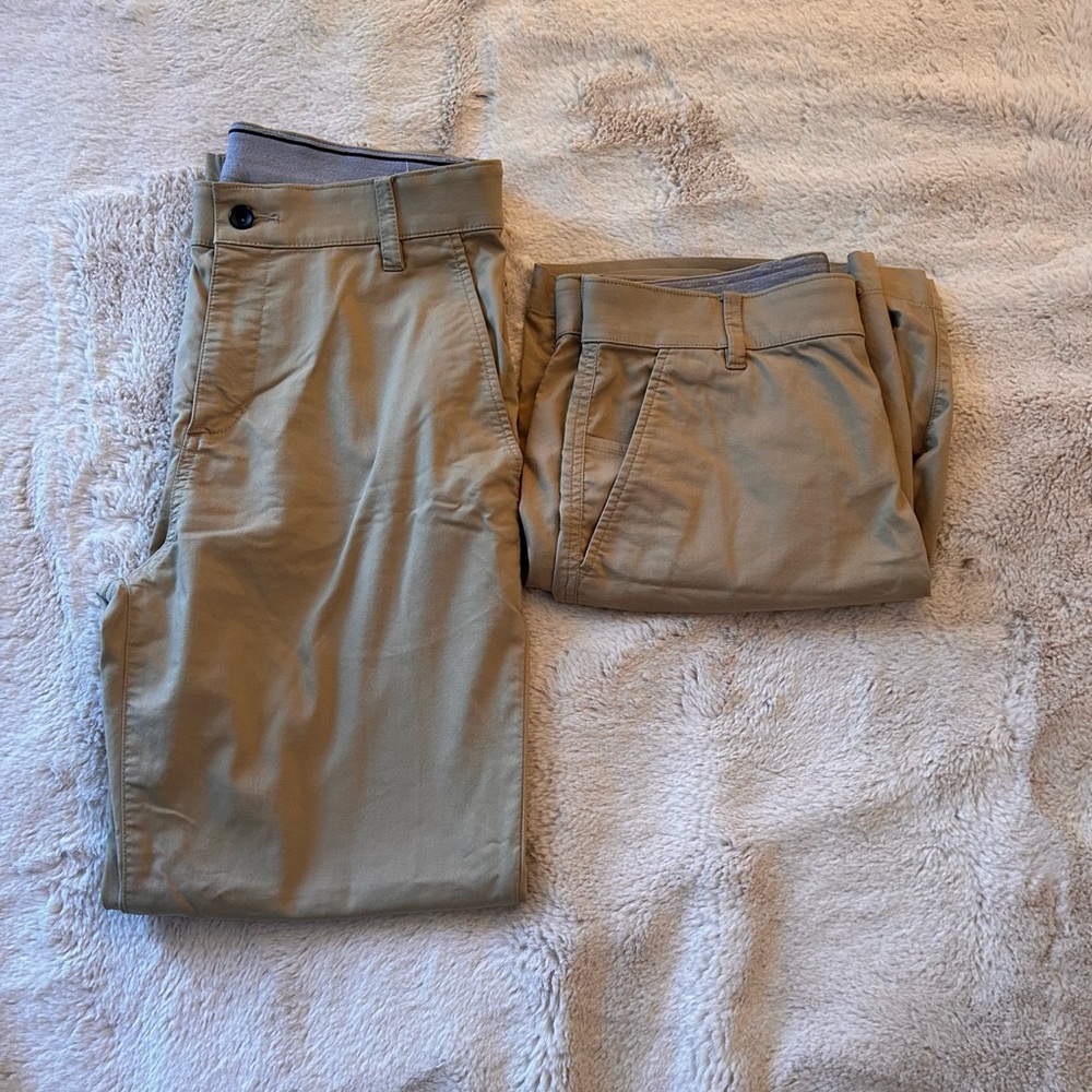 Nike Tan 2-Pack Golf - Pants 30/32 - Shorts 30 Waist